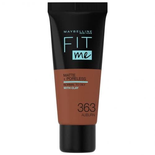 Maybelline Fit Me Matte And Poreless Foundation Auburn 363
