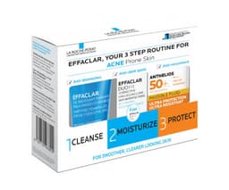 La Roche-Posay Acne Prone Skin Kit (Effaclar Daily Acne Essentials Kit)