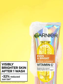 Garnier Bright Vitamin C Serum Cleanser 100ml