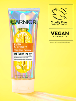 Garnier Bright Vitamin C Serum Cleanser 100ml