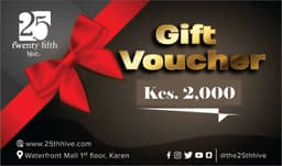 25th Hive Gift Voucher