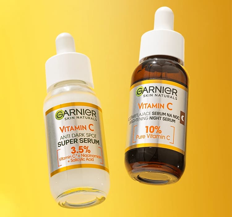 Garnier Vitamin C Set, Day & Night Serums