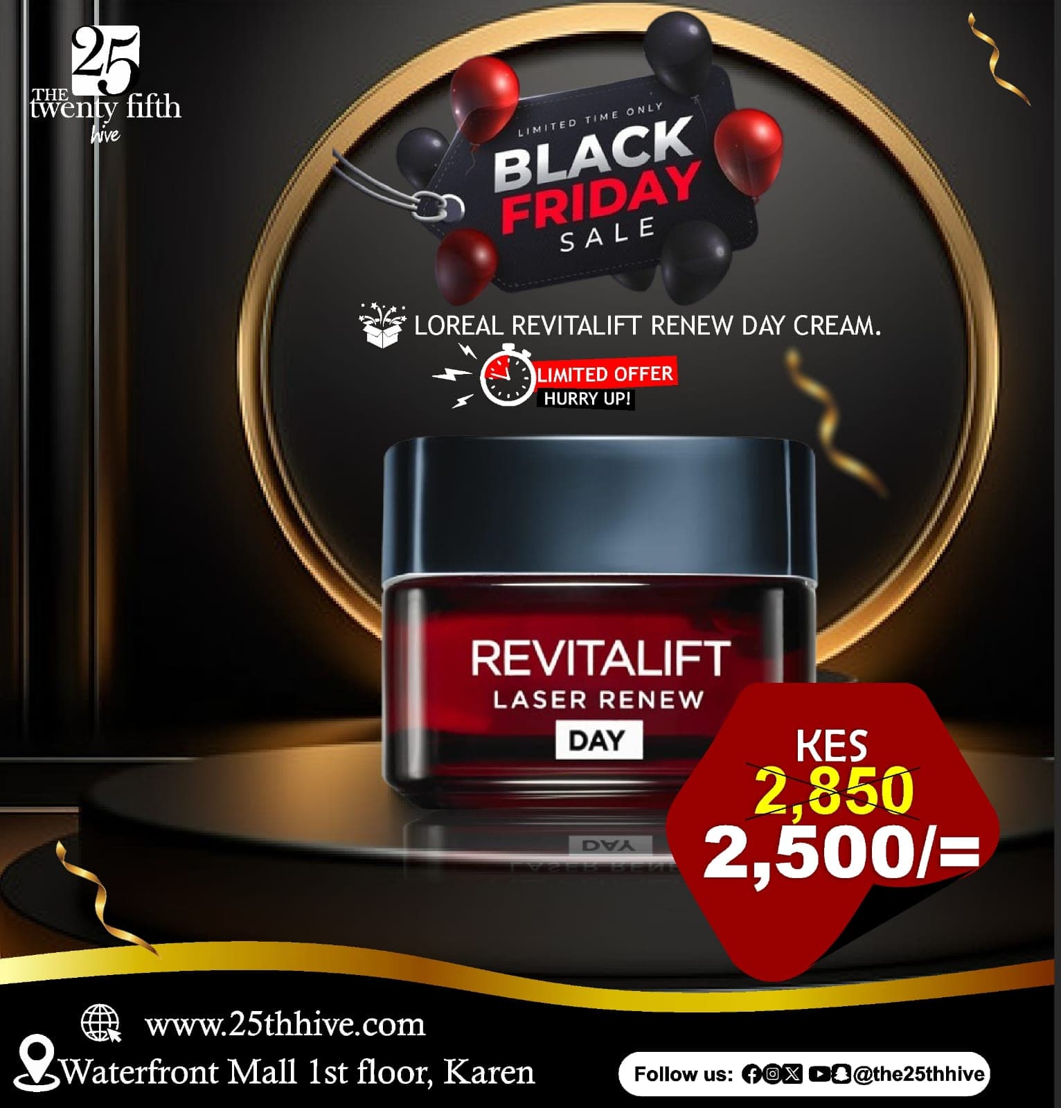 L’Oréal Revitalift Renew Day Cream November Sale