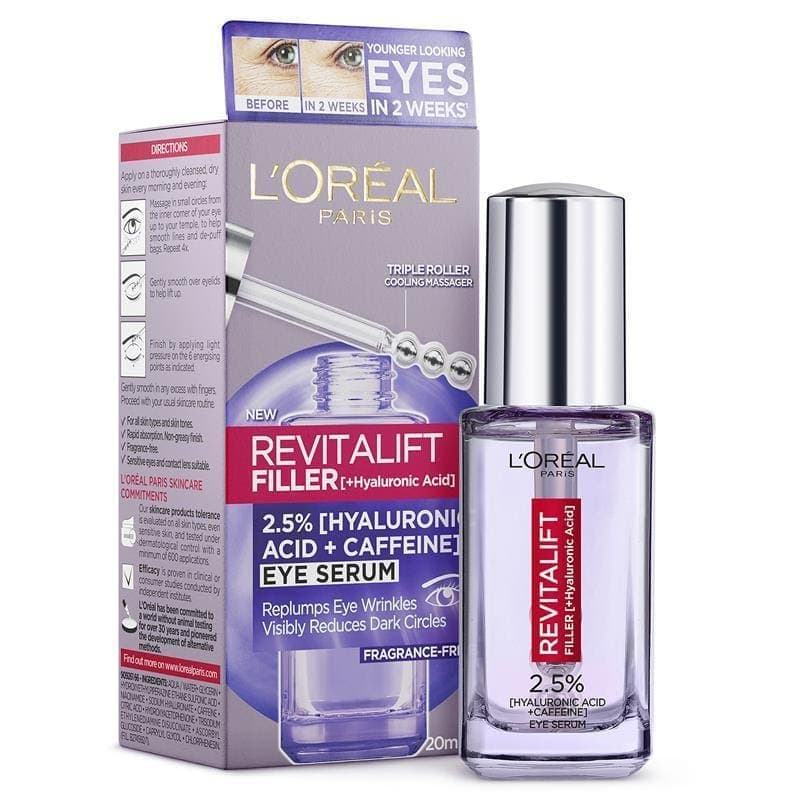 Loreal hyaluronic eye serum