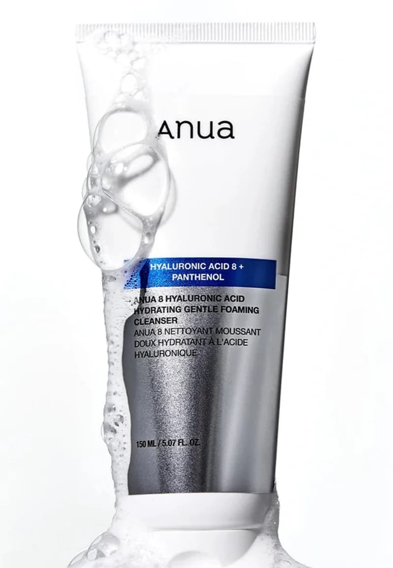 Anua Hyaluronic Acid Hydrating Gentle Foaming Cleanser