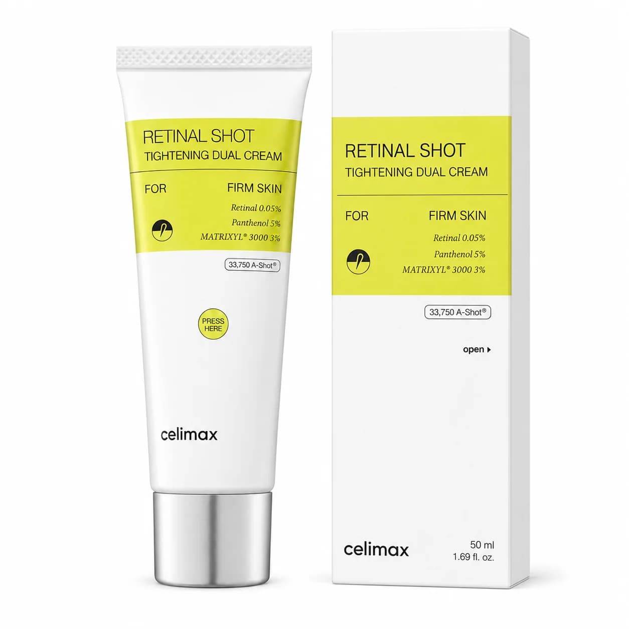 Celimax Retinal Shot Tightening Dual Cream